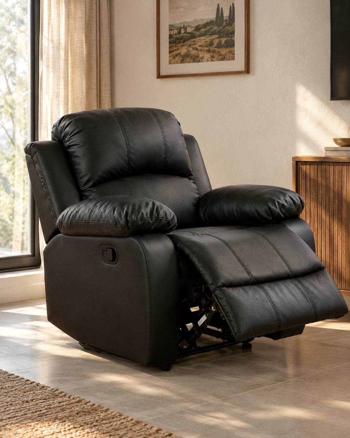 Sillón reclinable - Negro