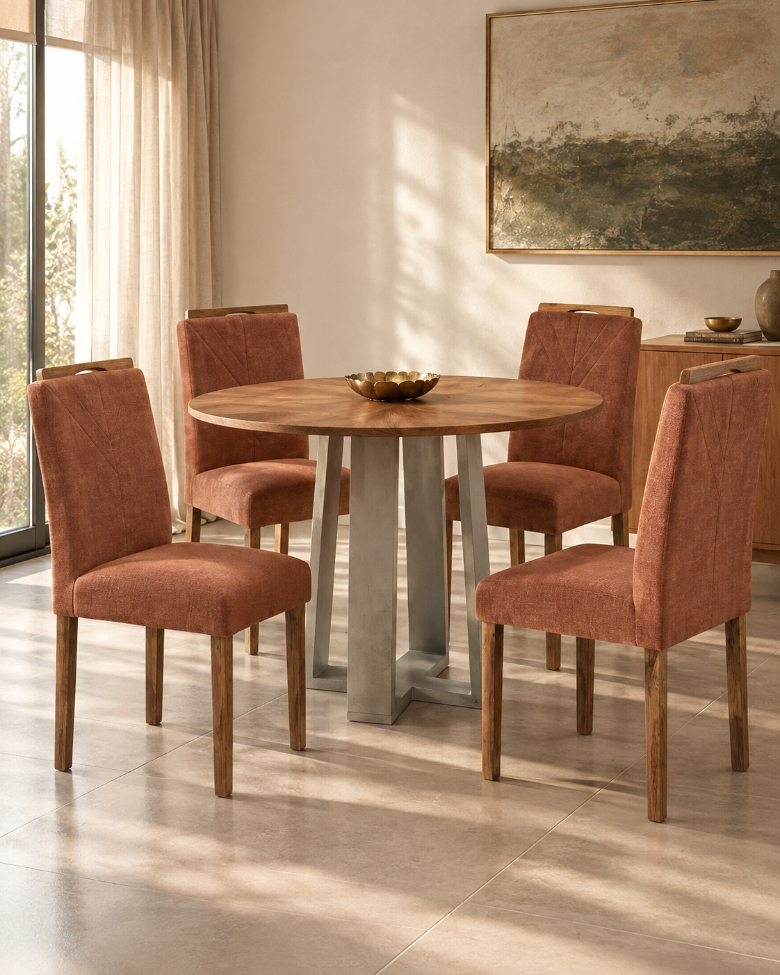 Juego de comedor "Isabel Anitta"